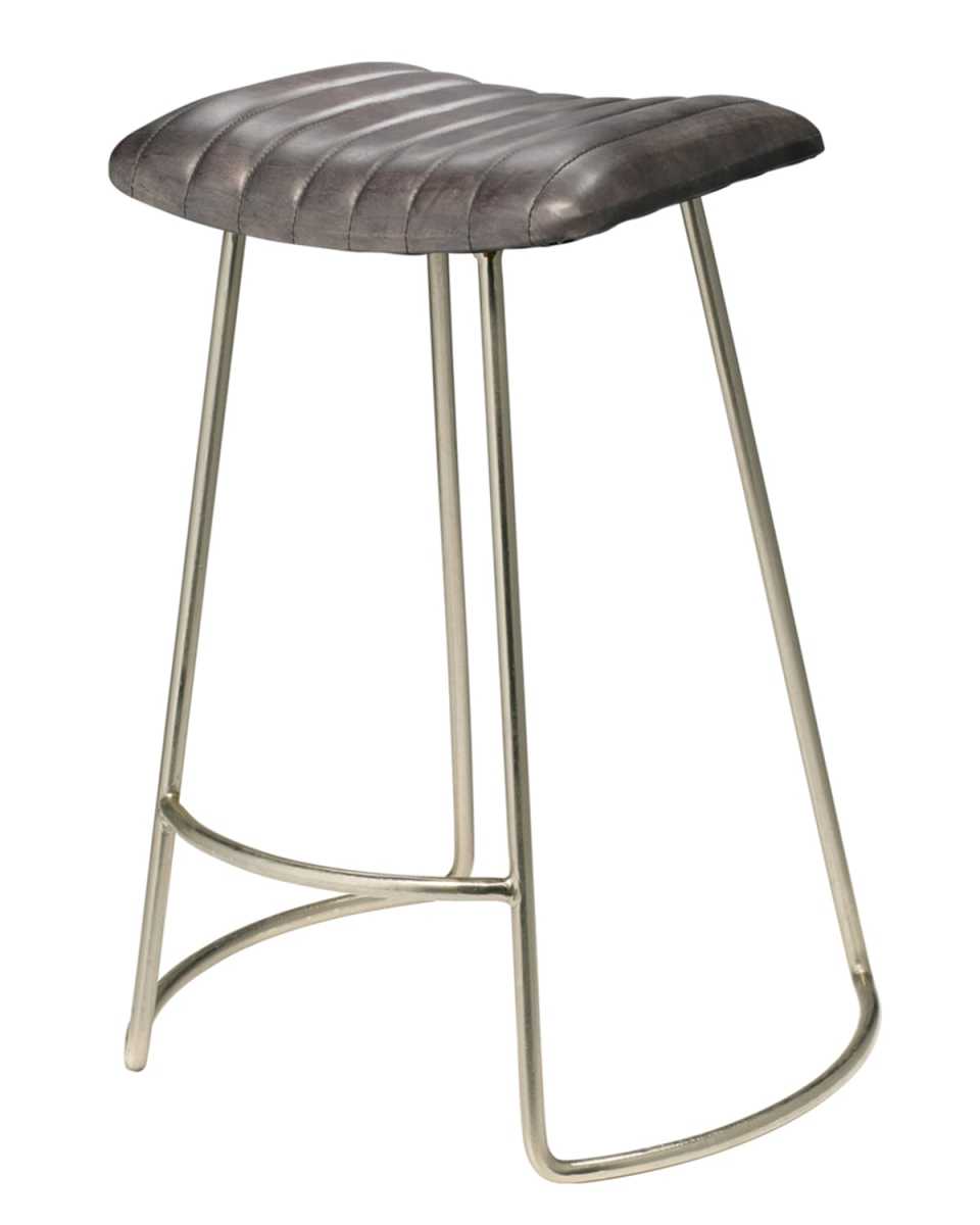 Luke Leather Counter Stool